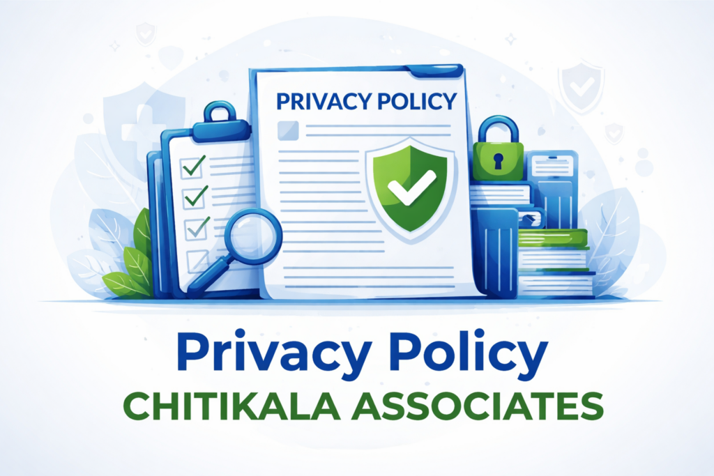 Privacy Policy Chitikala Associates